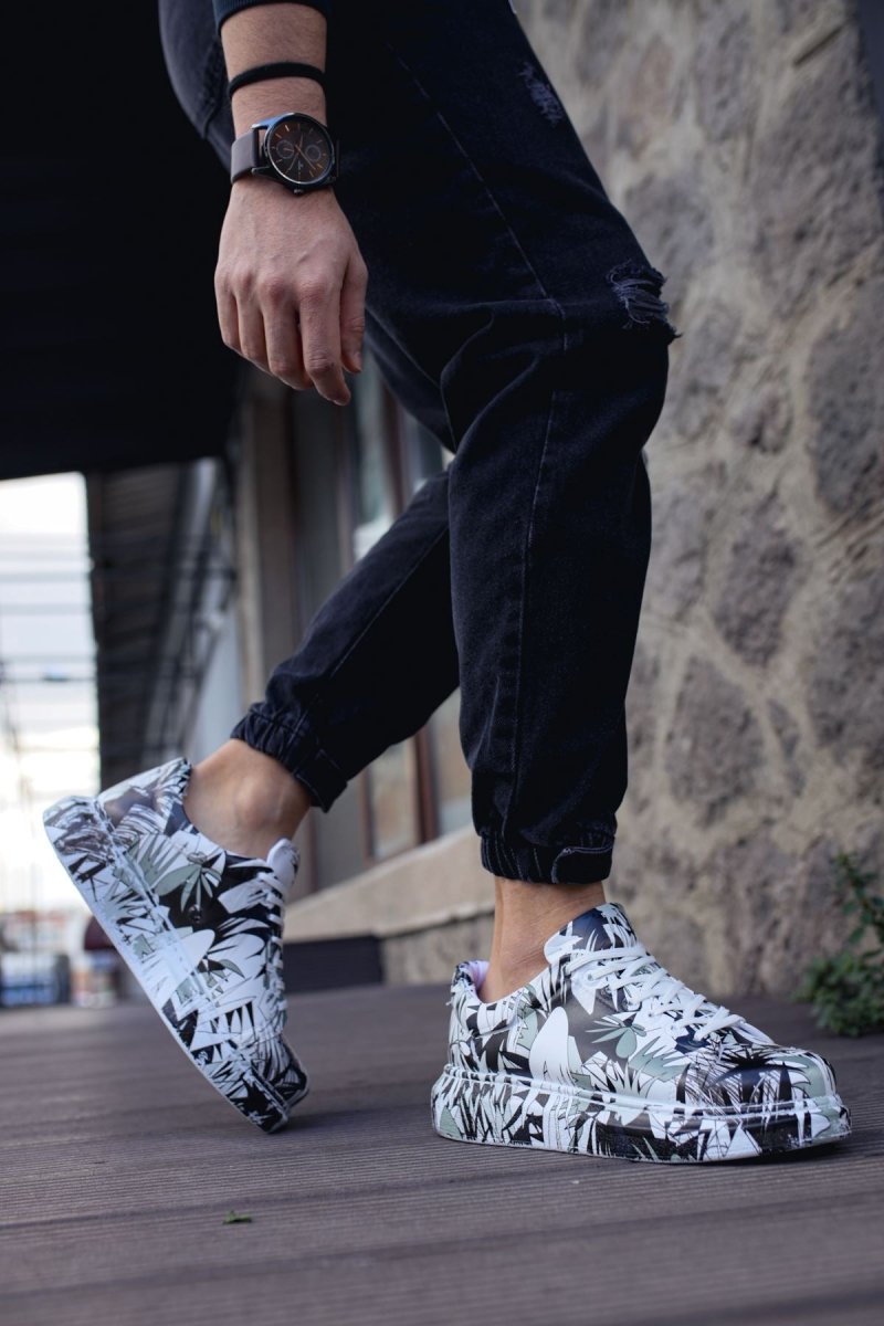 CH255 - CBT Colorfull Erkek Ayakkabı SIYAH RENKLI - chekich.com