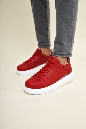 CH257 - CBT Estrella Men Sneaker Red - chekich.com