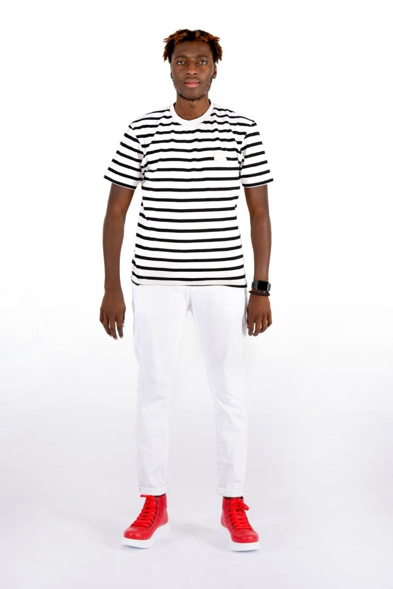 CH258 - CBT Roma Erkek Bot KIRMIZI - chekich.com