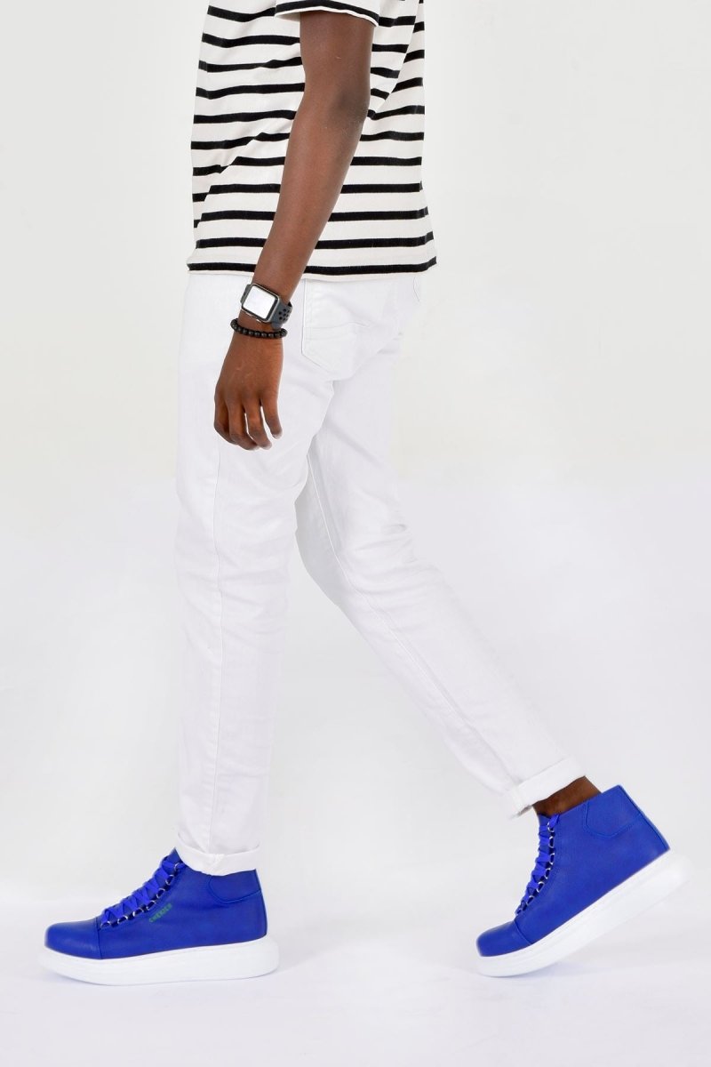 CH258 - CBT Roma Erkek Bot Sax MavI - chekich.com