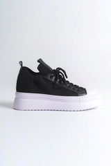 CH2601 - Triko Erkek Ayakkabı SIYAH - chekich.com