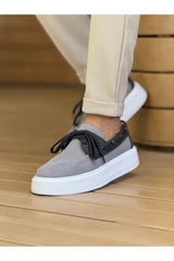 CH2602 - Triko Erkek Ayakkabı ANTRASIT - chekich.com