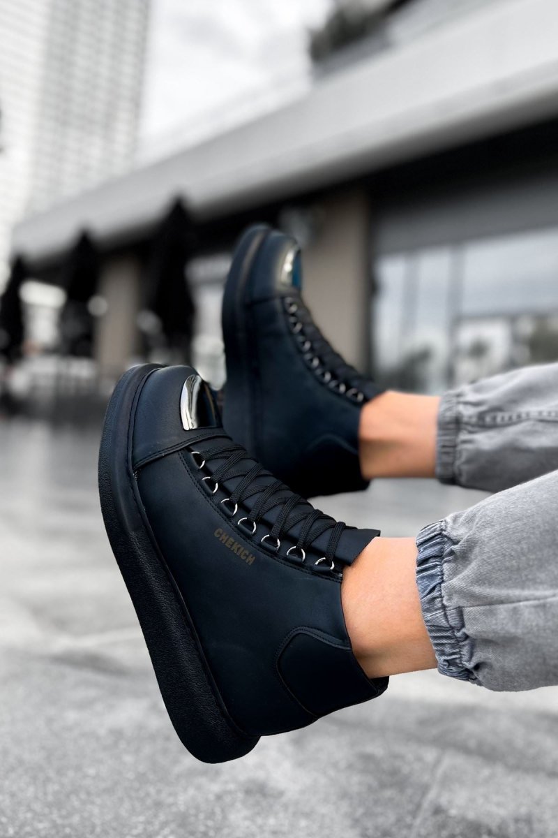 CH267 - CST Roma Mirror Erkek Bot SIYAH - chekich.com