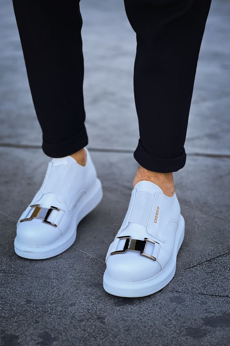 CH297 - CBT Erkek Ayakkabı BEYAZ - chekich.com