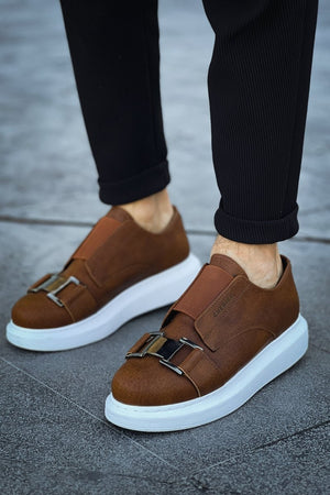 CH297 - CBT Men Sneaker Tan - chekich.com