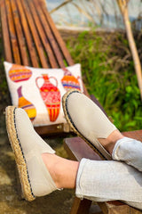 CH305 - Triko Erkek Ayakkabı BEJ - chekich.com