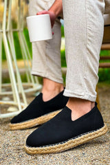 CH305 - Triko Erkek Ayakkabı SIYAH - chekich.com