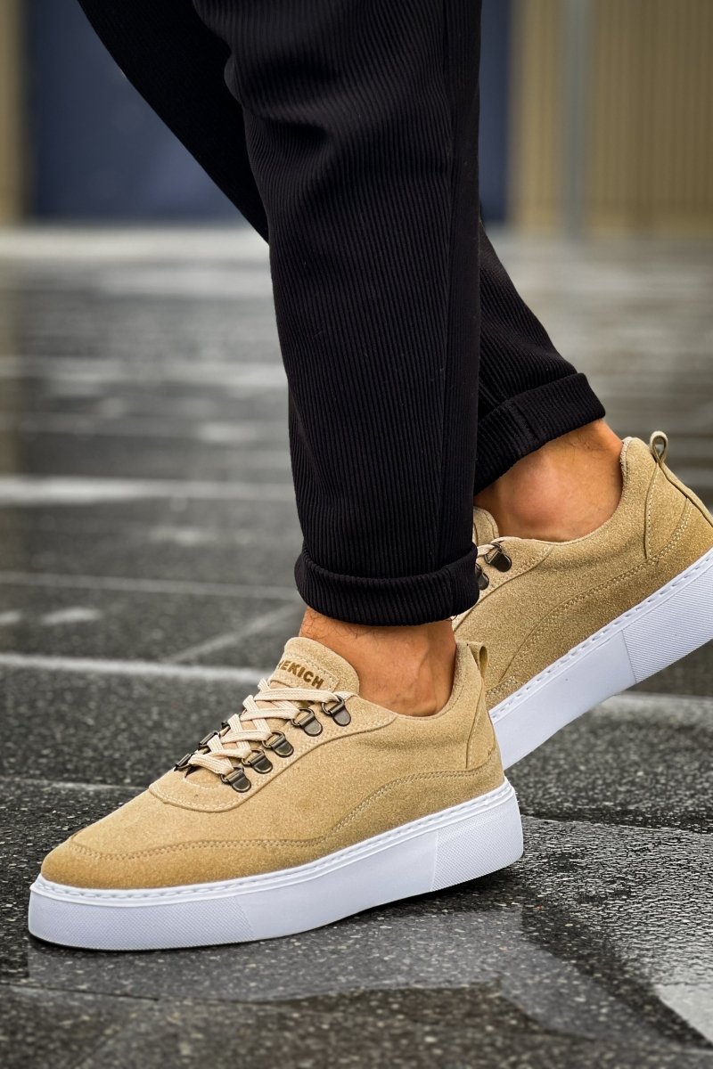 CH319 Stamina SBT Men Sneaker SAND - chekich.com