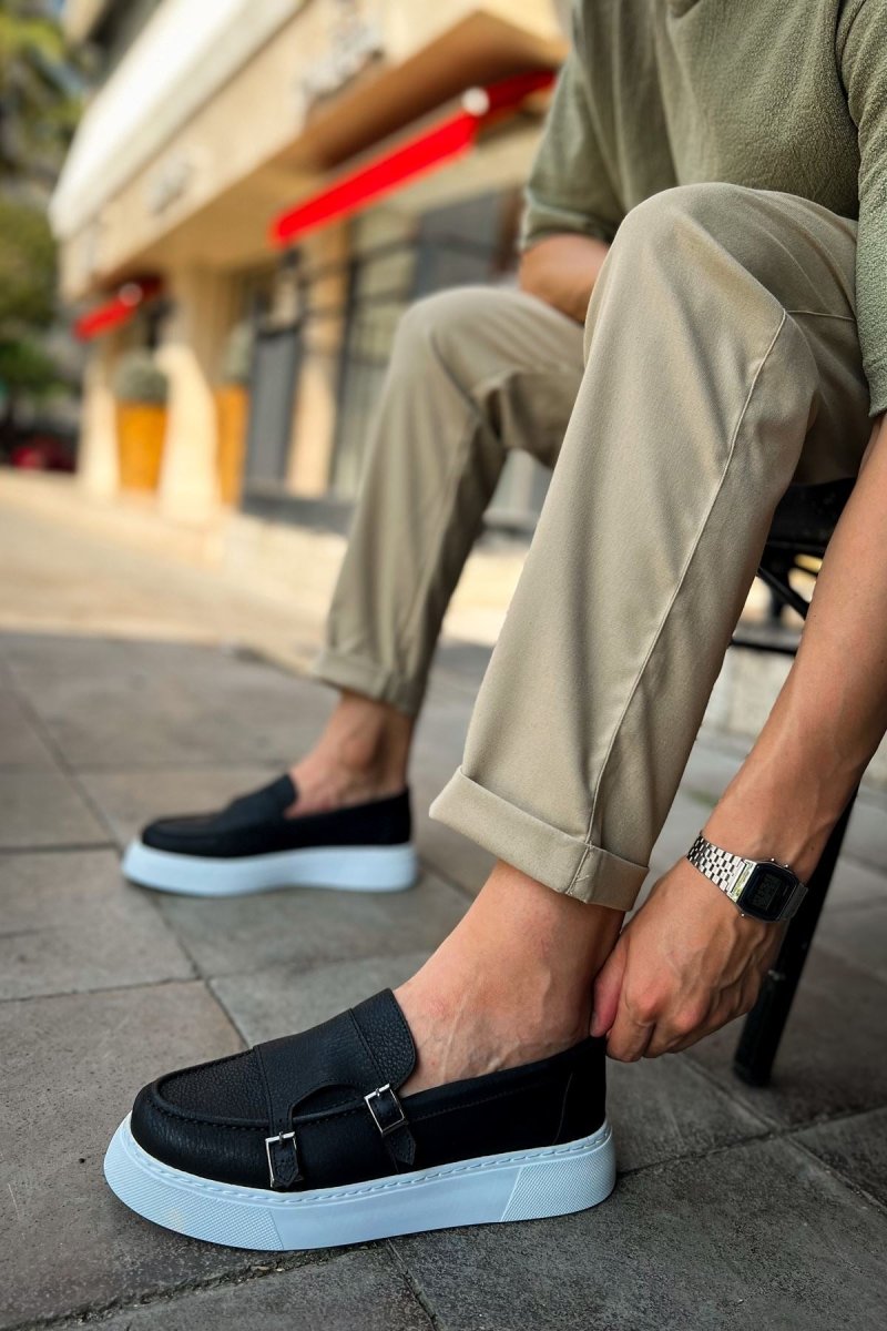 CH417 - CBT Mancini Men Sneaker Black - chekich.com