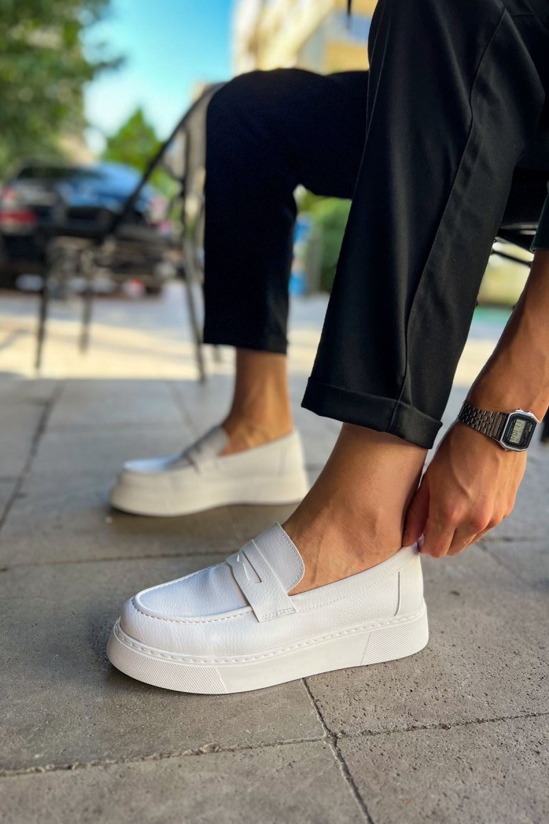 CH421 - CBT Bandera Men Sneaker White - chekich.com