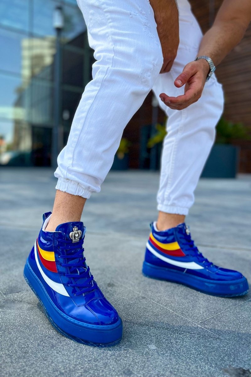 CH973 - Majesty MT Erkek Bot LACIVERT - chekich.com