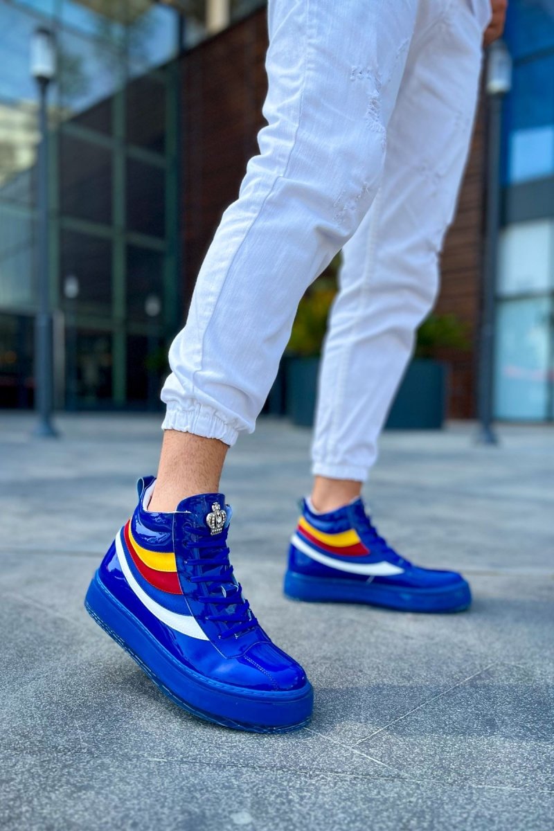 CH973 - Majesty MT Erkek Bot LACIVERT - chekich.com