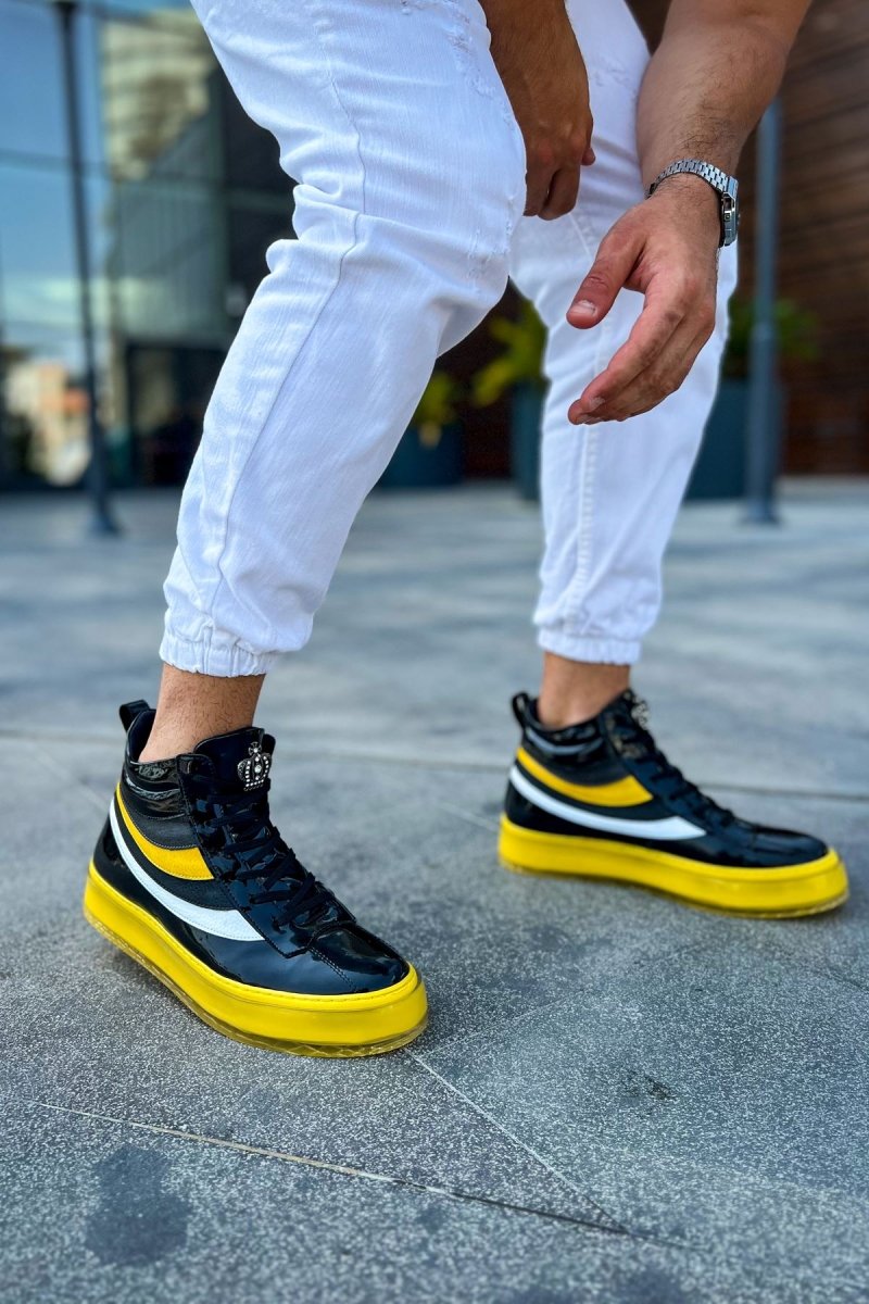 CH973 - Majesty SRT Erkek Bot SARI - chekich.com