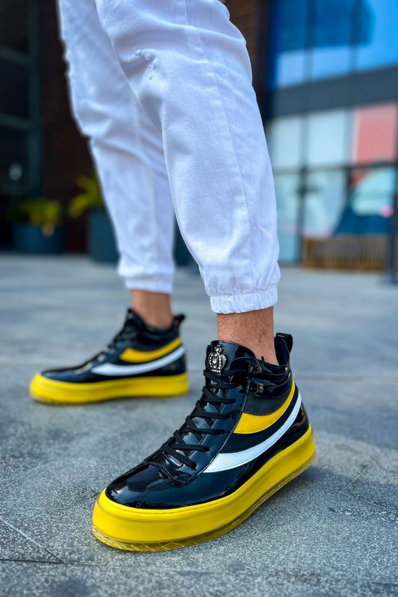 CH973 - Majesty SRT Erkek Bot SARI - chekich.com