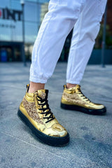 CH973 - Majesty ST Erkek Bot ALTIN - chekich.com