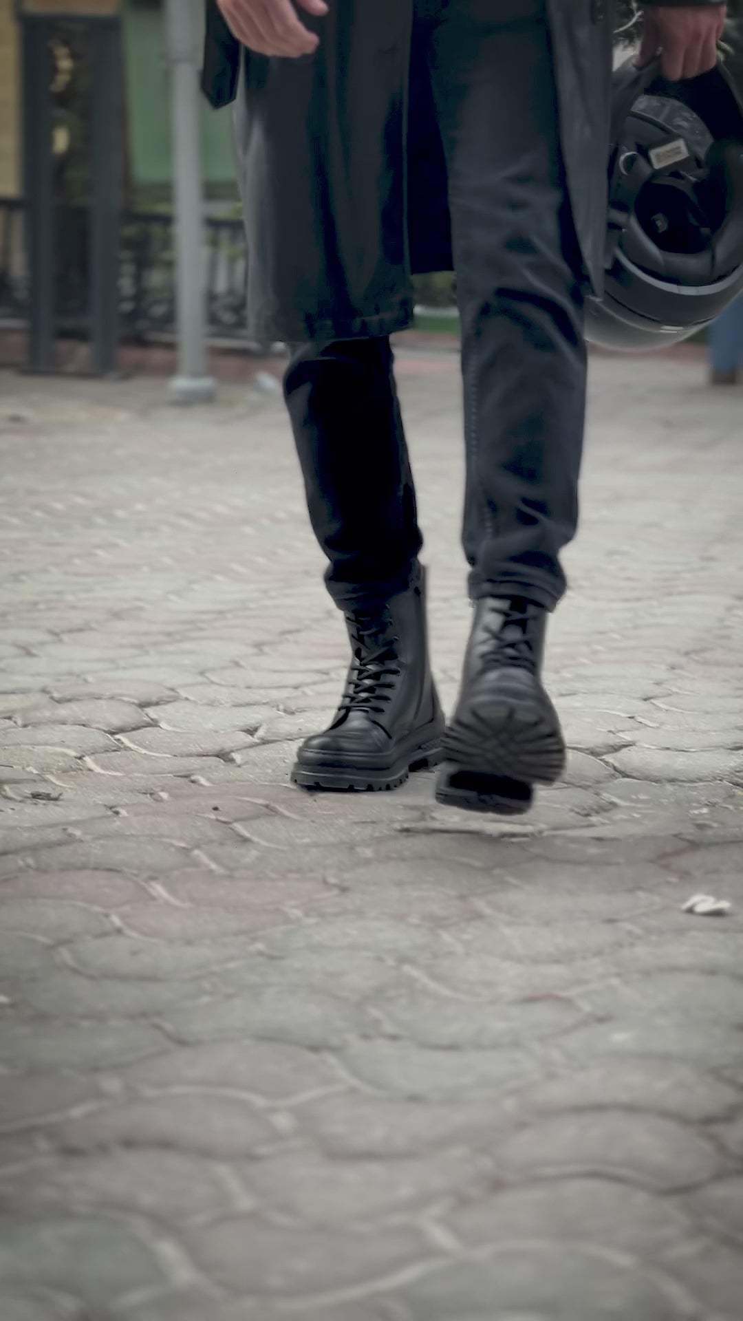 CH229 - FST Crow Erkek Bot SIYAH