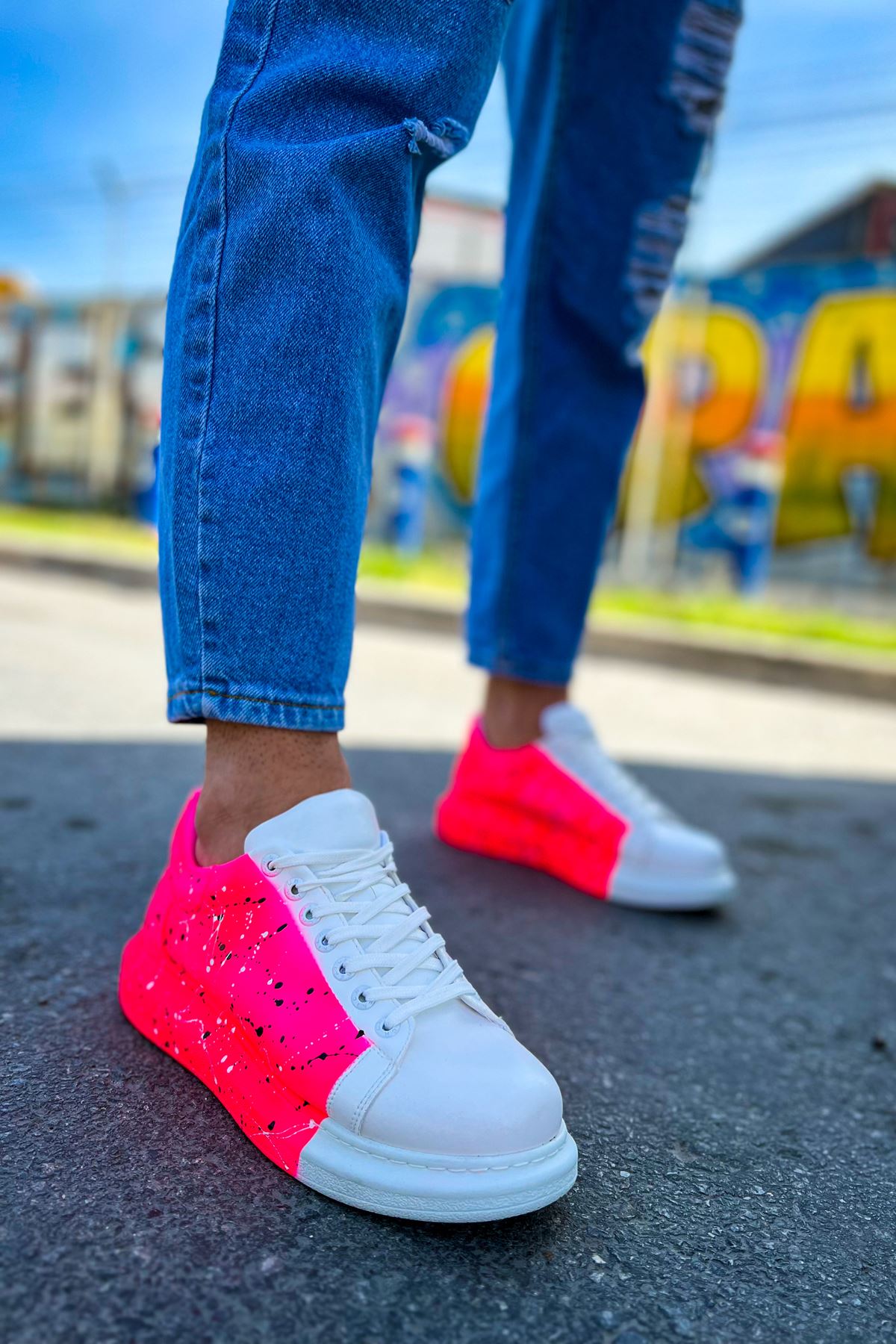 CH254 CBT Pittura Herren Sneaker 544 NEON FUSYA