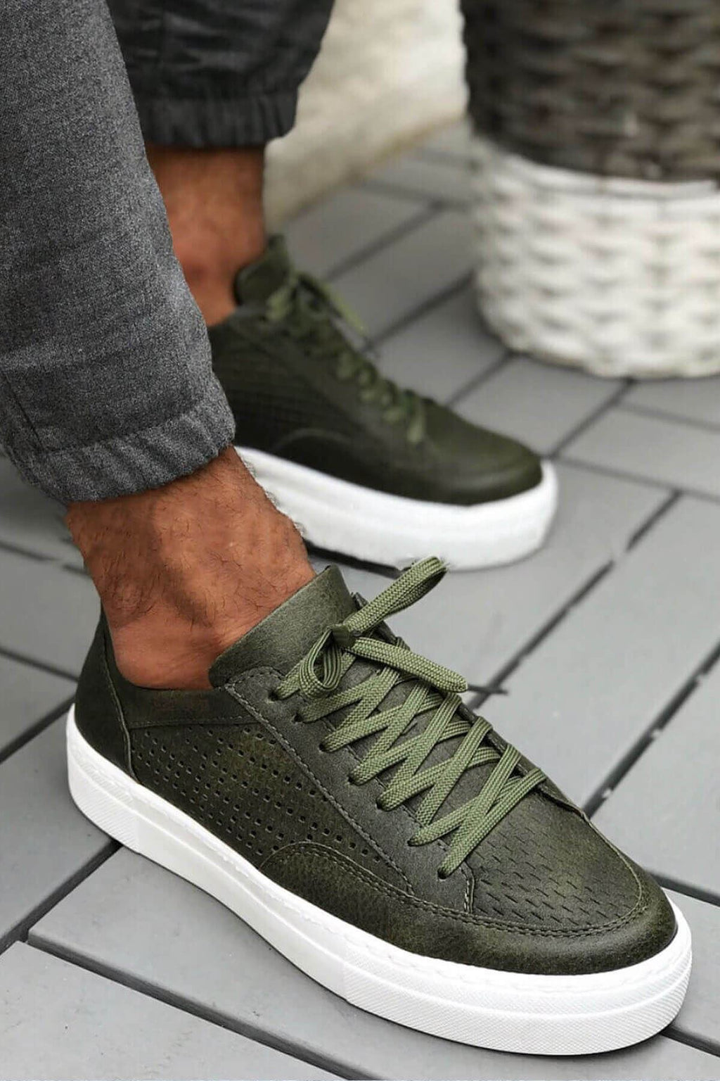 CH015 - CBT First Edition Men Sneaker Khaki