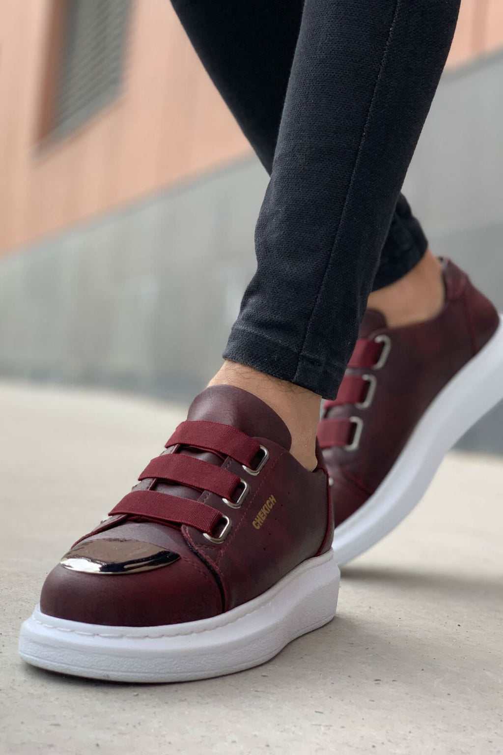 CH251 - CBT Mirror Men Sneaker Burgundy