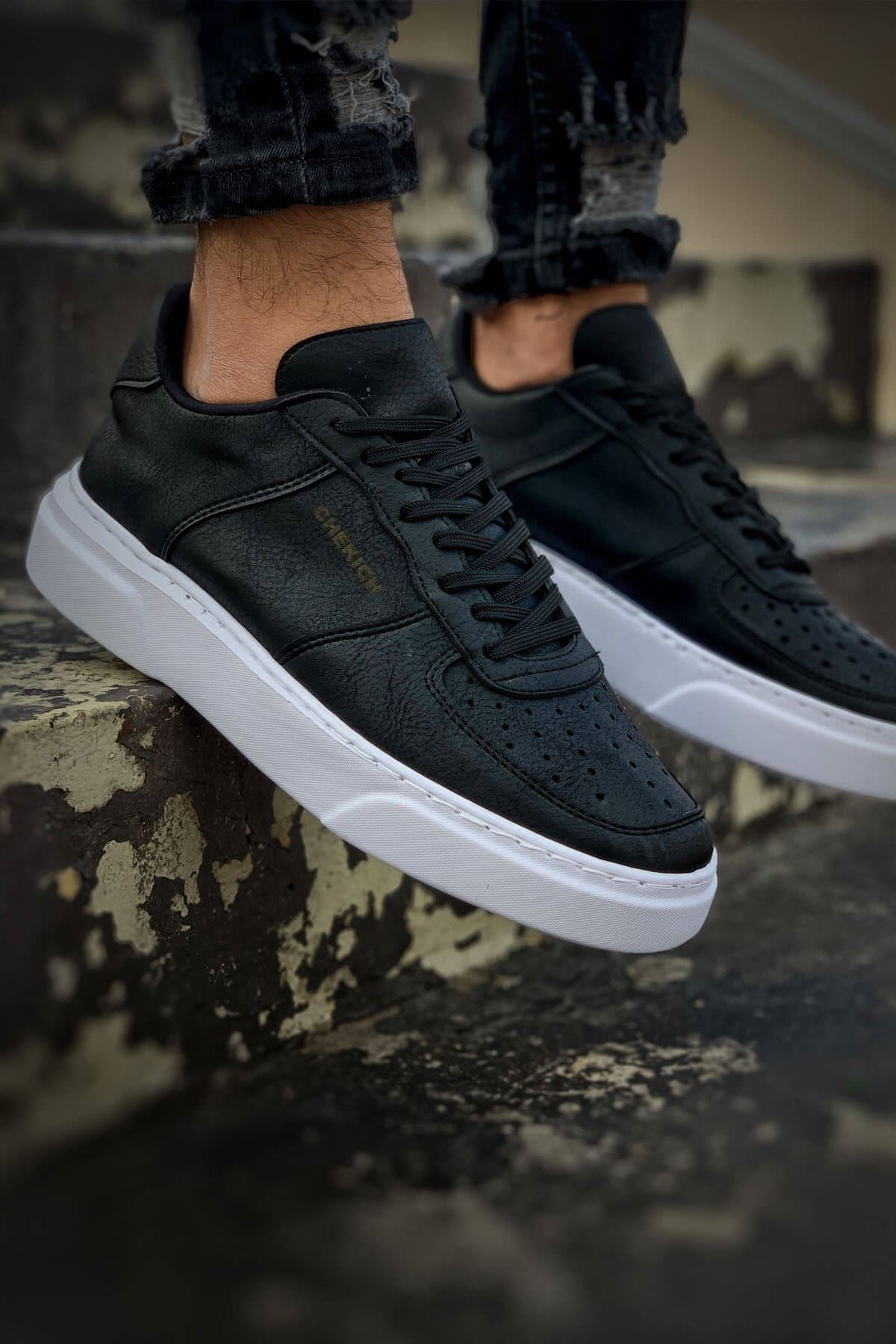 CH087 - CBT Kenton Men Sneaker Black/Black