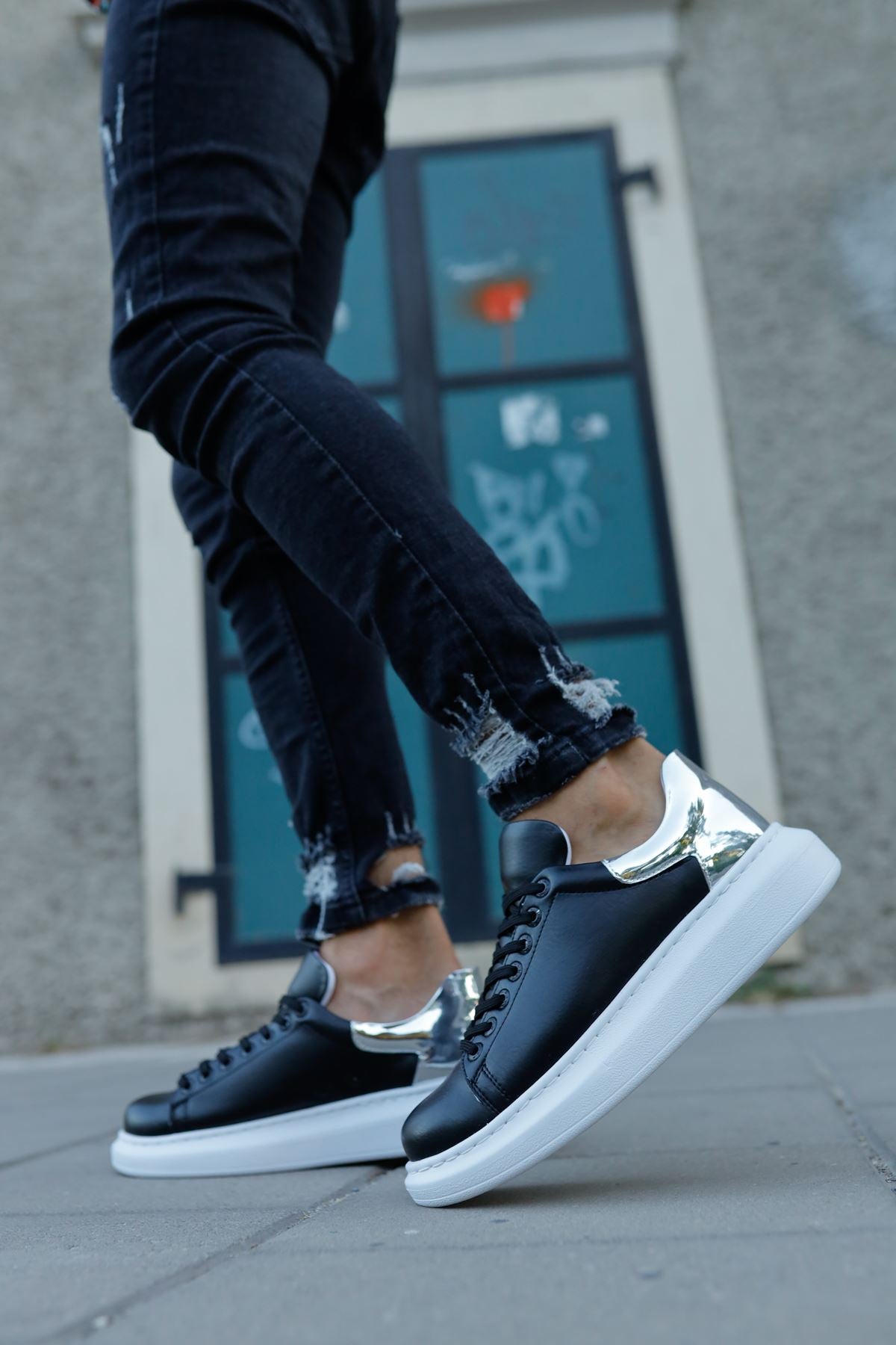 CH259 ABT Specchio Men Sneaker Black/GUMUS