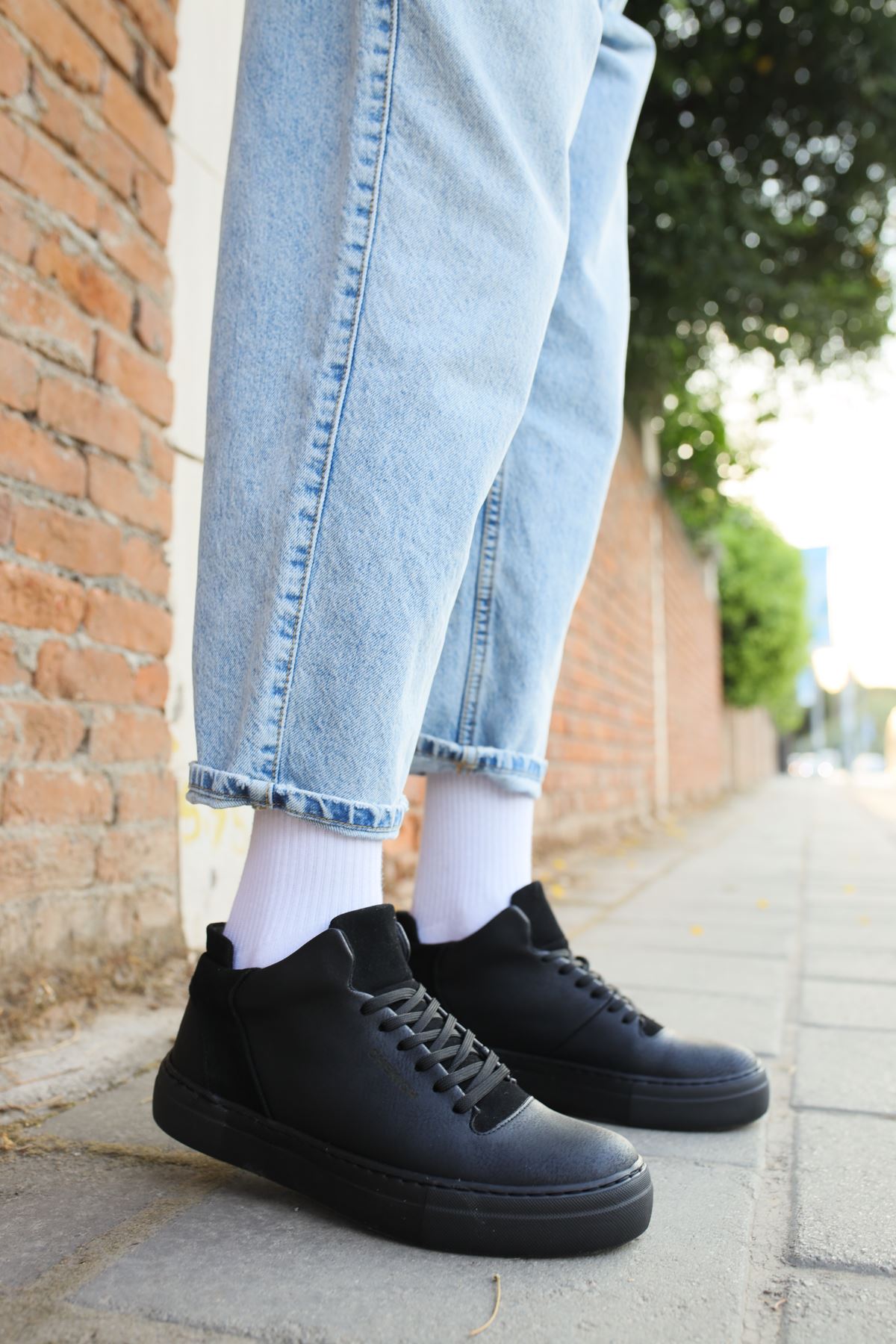 CH004 CST Hıde Men Sneaker Black
