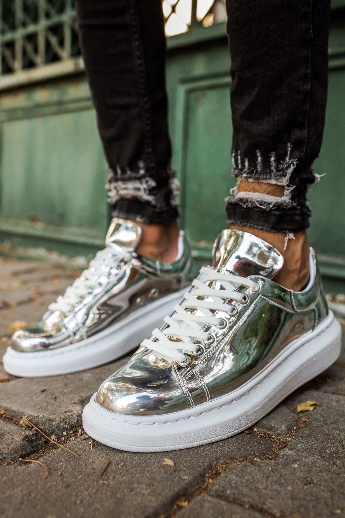 CH260 ABT Specchio Men Sneaker GÜMÜS