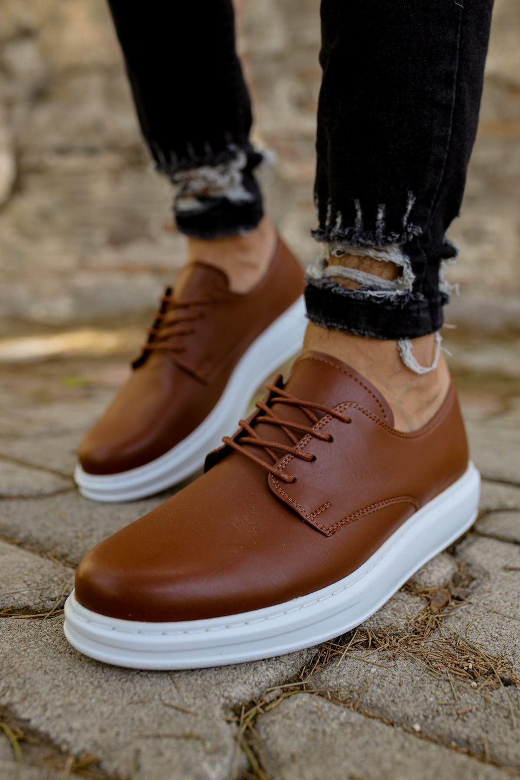 CH003 CBT Pelle Classica Herren Sneaker Tan