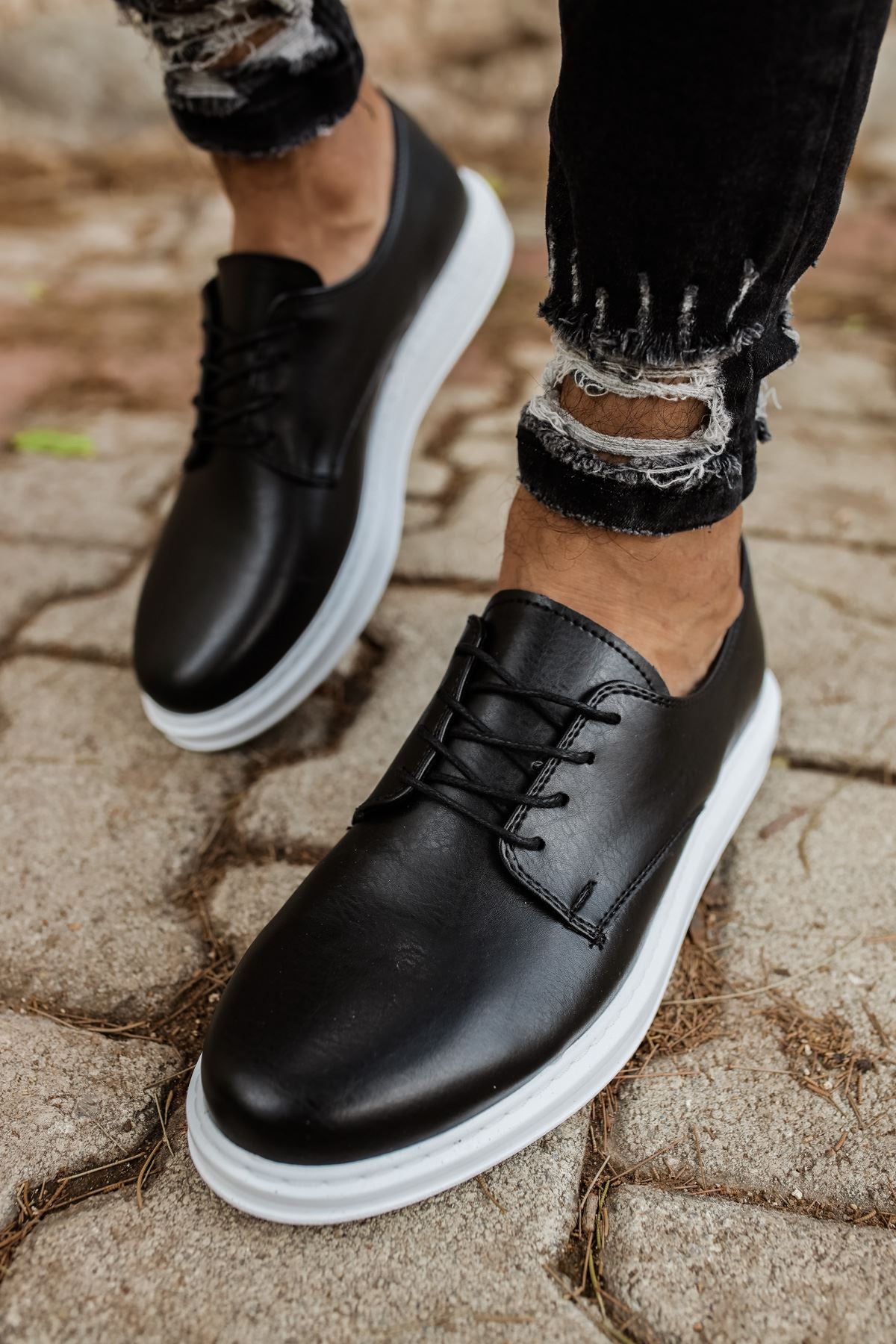 CH003 - CBT Pelle Classica Men Sneaker Black