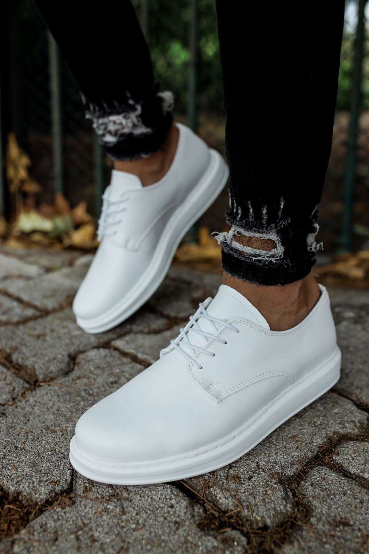 CH003 - CBT Pelle Classica Men Sneaker White