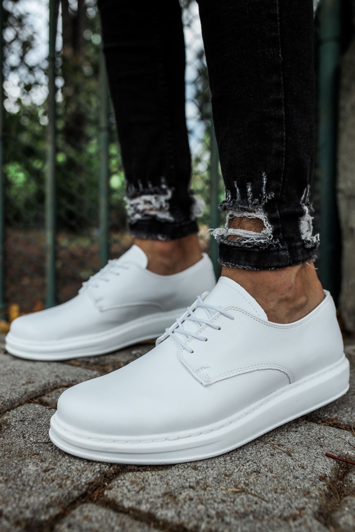 CH003 - CBT Pelle Classica Men Sneaker White