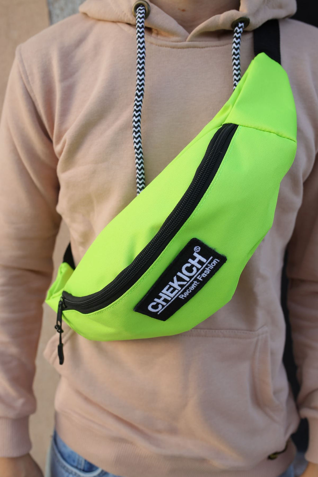 CNT002  Keten Erkek Çapraz Çantası Green