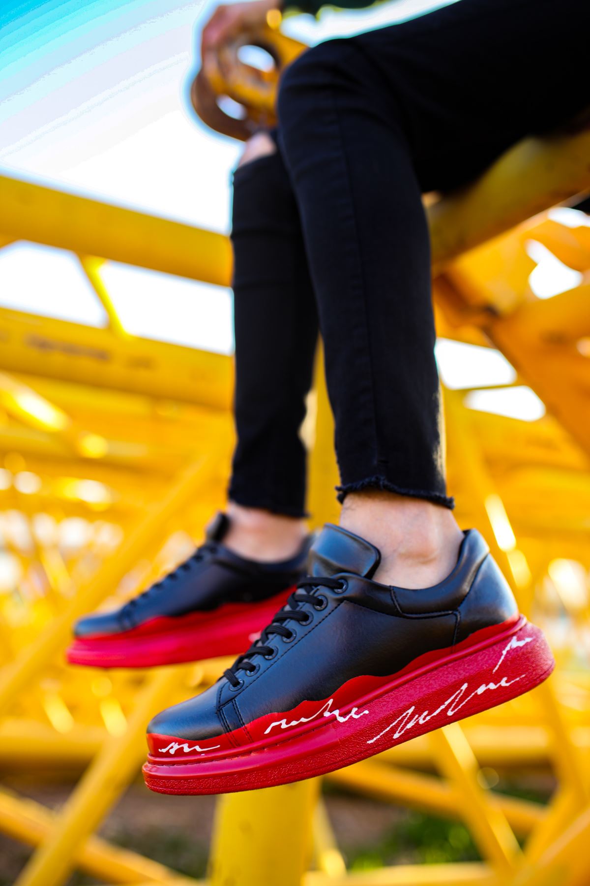 CH254 - CST Pittura Men Sneaker 479 Red / White TanN