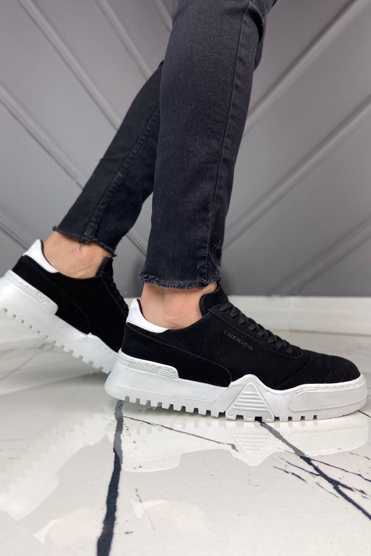 CH037 SBT Men Sneaker Black/White
