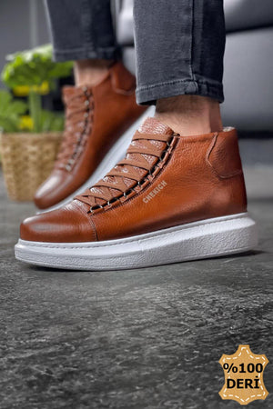 CH258 - DBT Roma Deri Men's Boots Tan