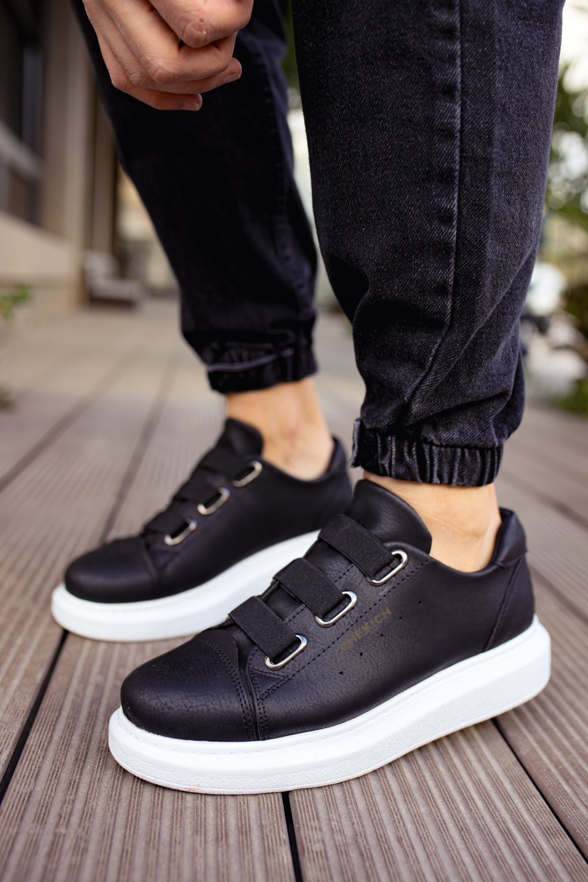 CH253 - CBT Mirror Non Men Sneaker Black