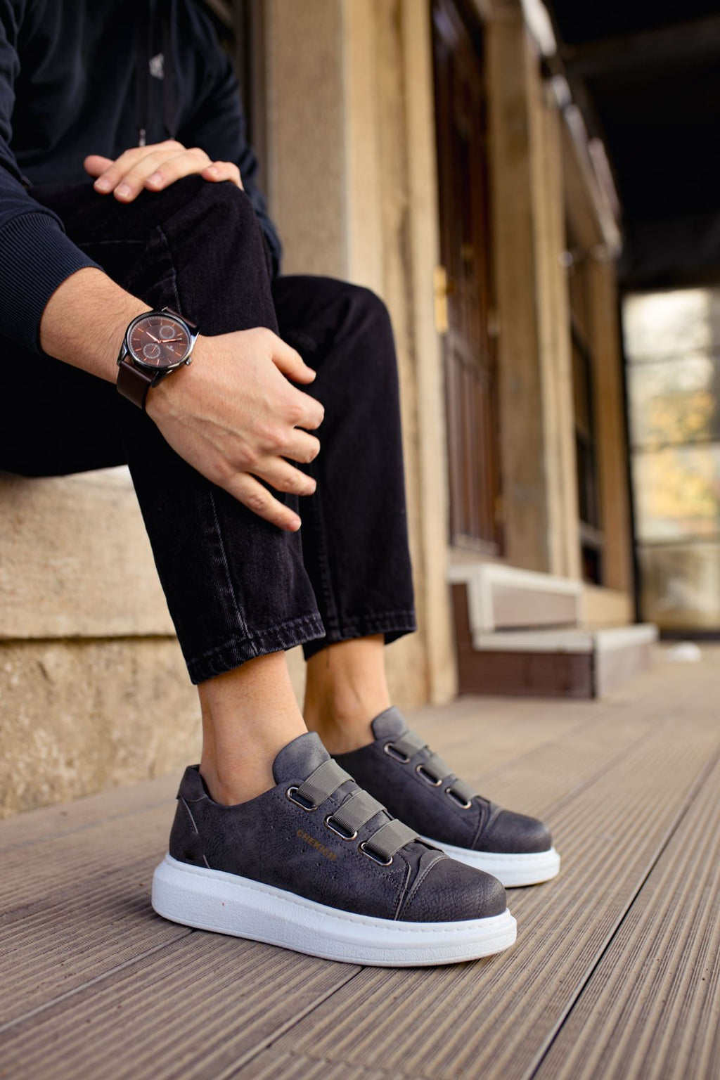 CH253 CBT Mirror Nicht Herren Sneaker Grau