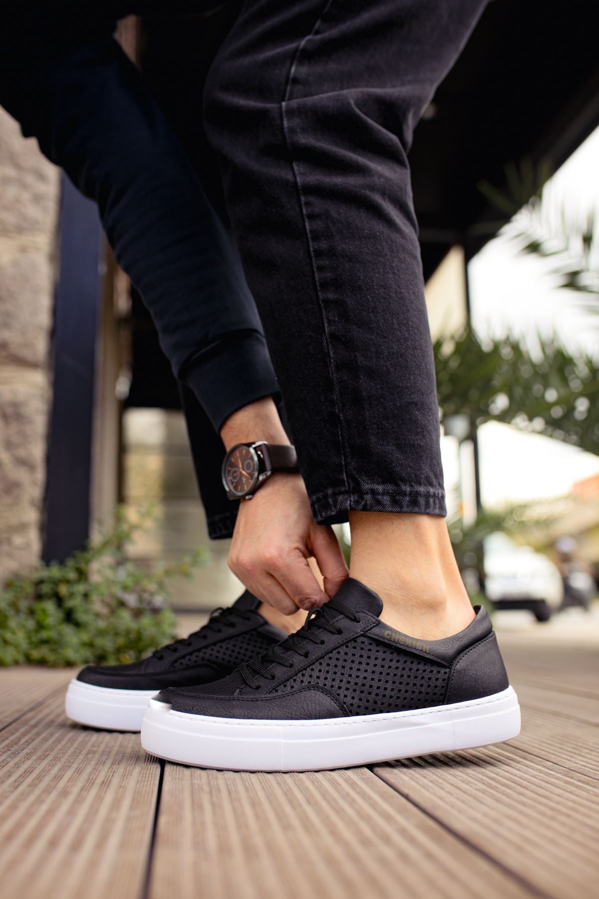 CH015 - CBT First Edition Men Sneaker Black