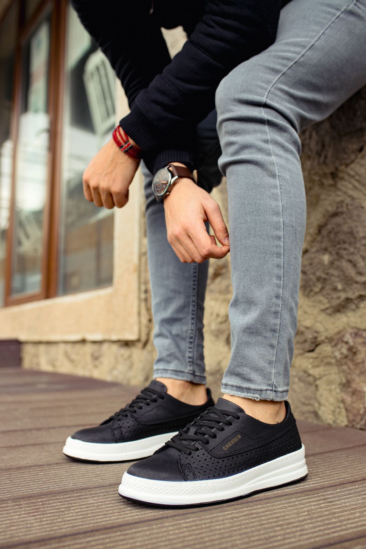 CH043 - CBT Cowien Erkek Ayakkabi Black