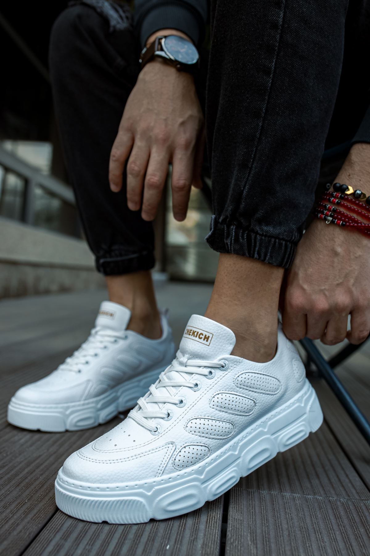 CH105 - CBT Cronus Men Sneaker White