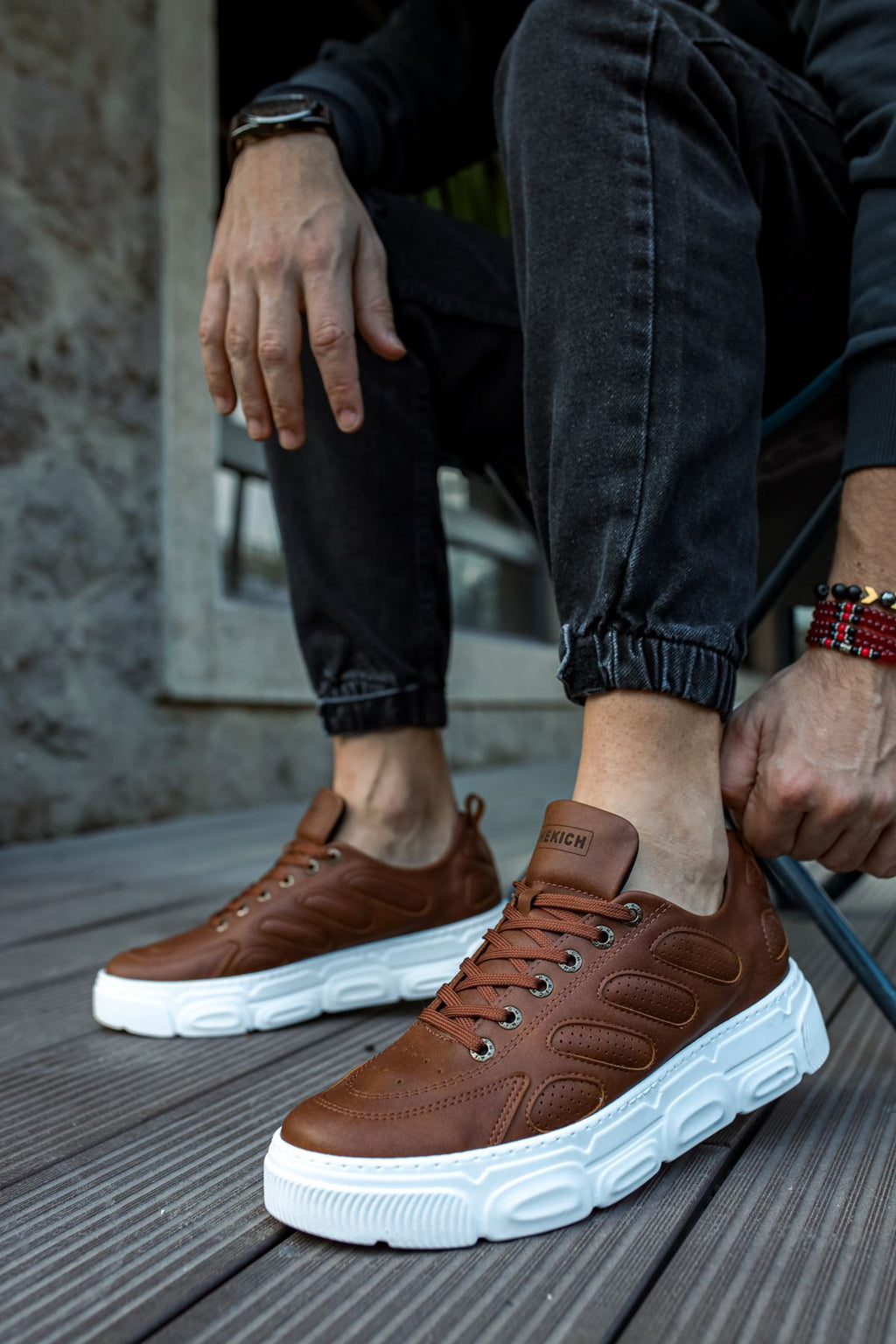 CH105 - CBT Cronus Men Sneaker Tan