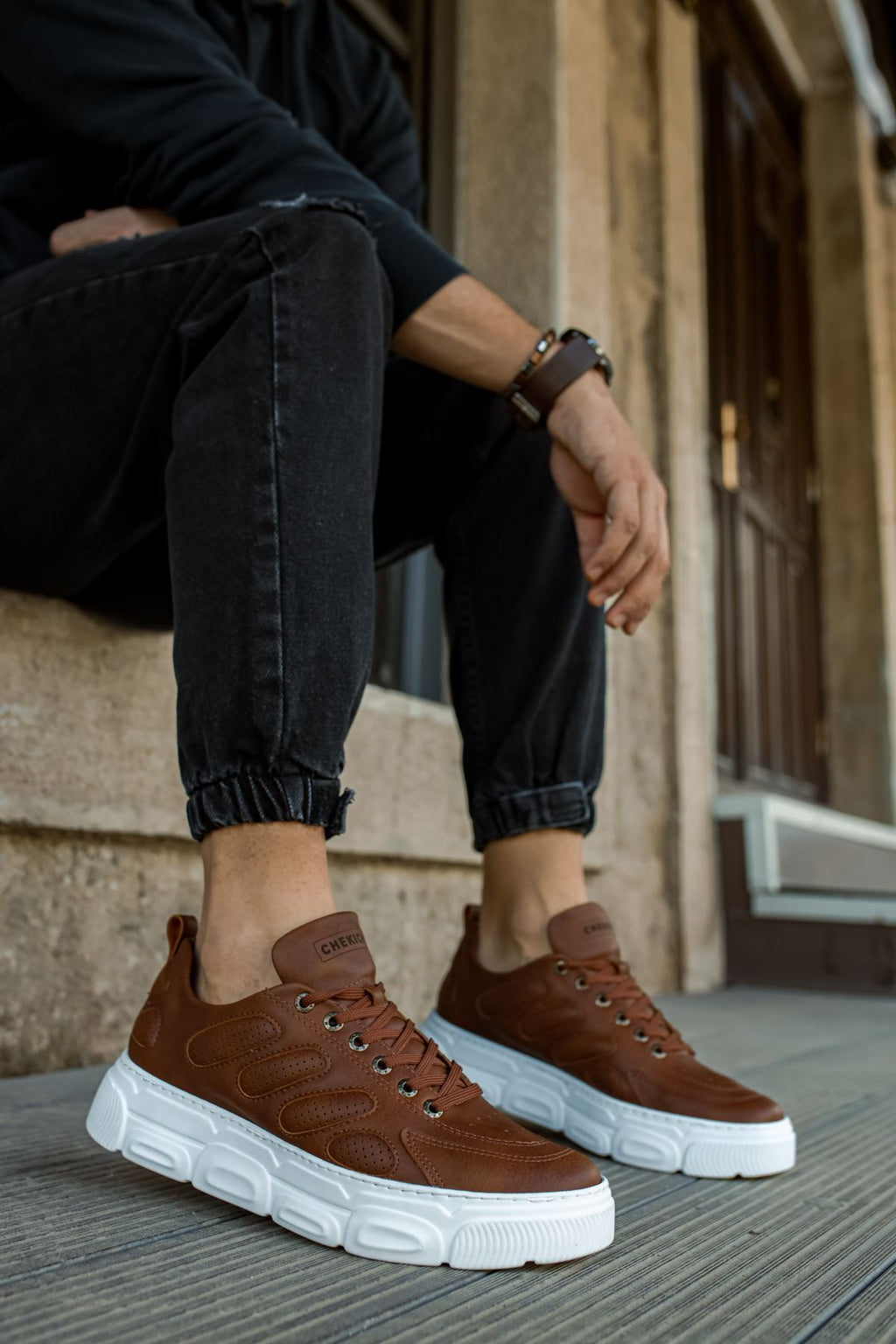 CH105 - CBT Cronus Men Sneaker Tan
