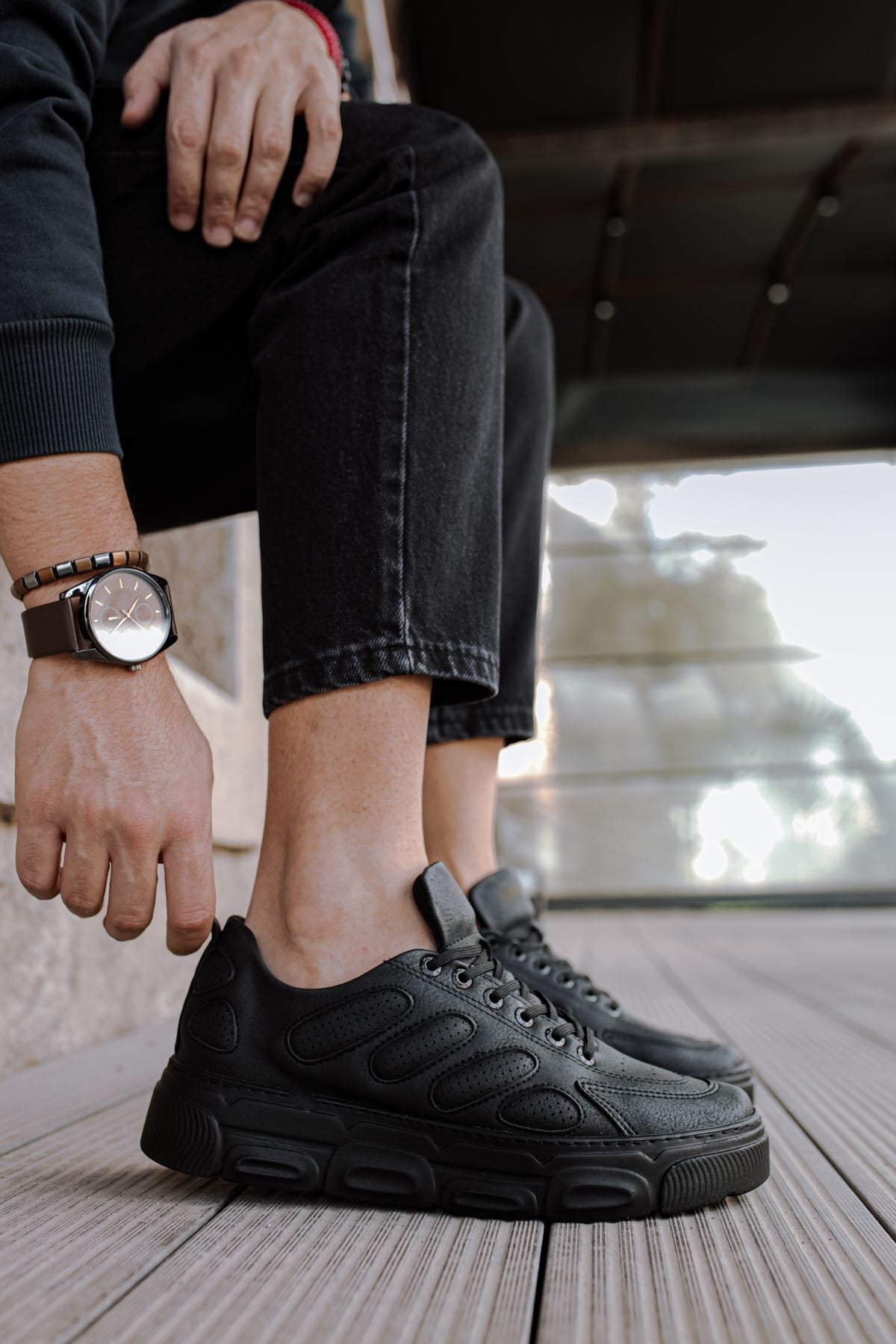 CH105 - CST Cronus Men Sneaker Black