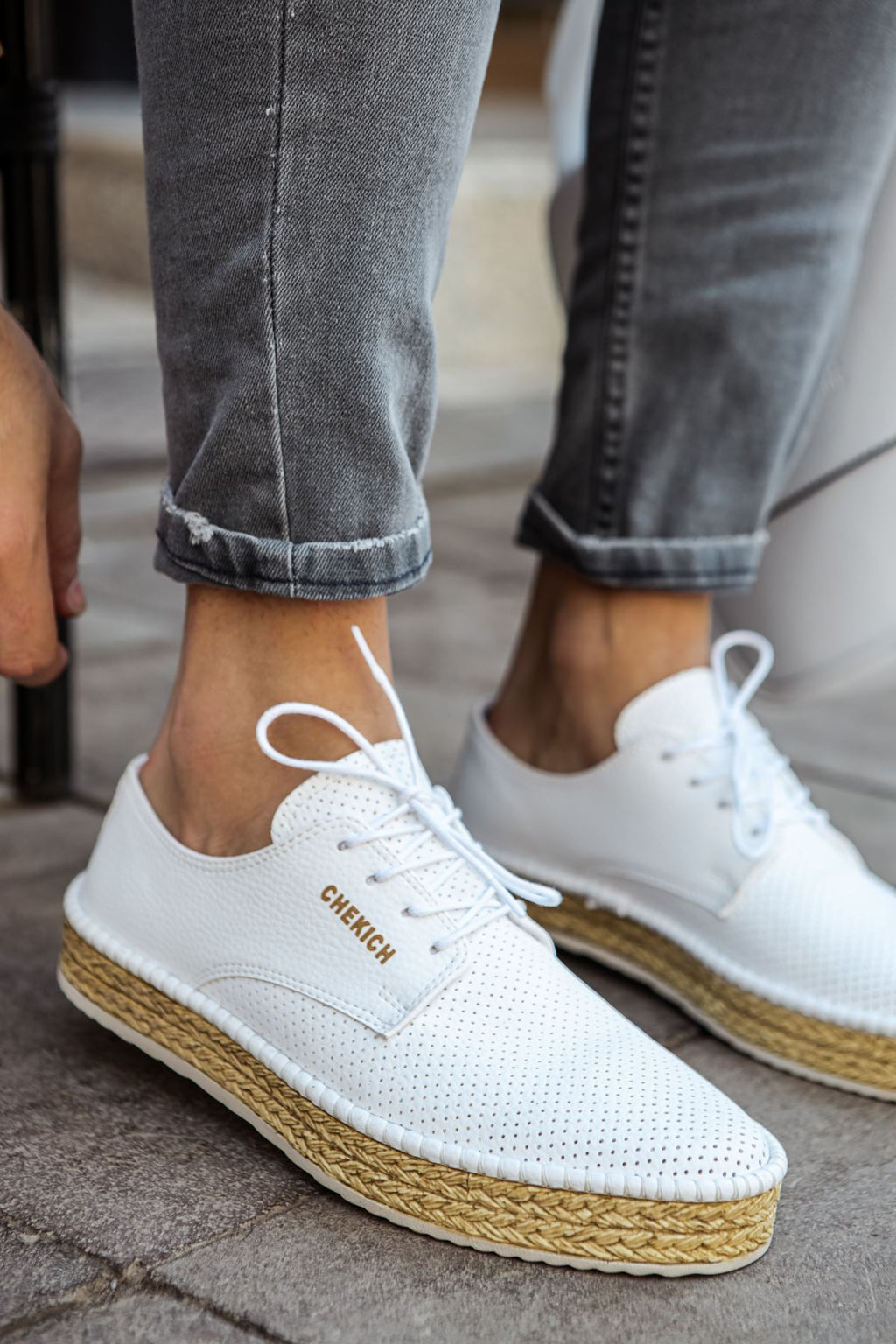 CH117 - CBT Stamina Nuova Men Sneaker White