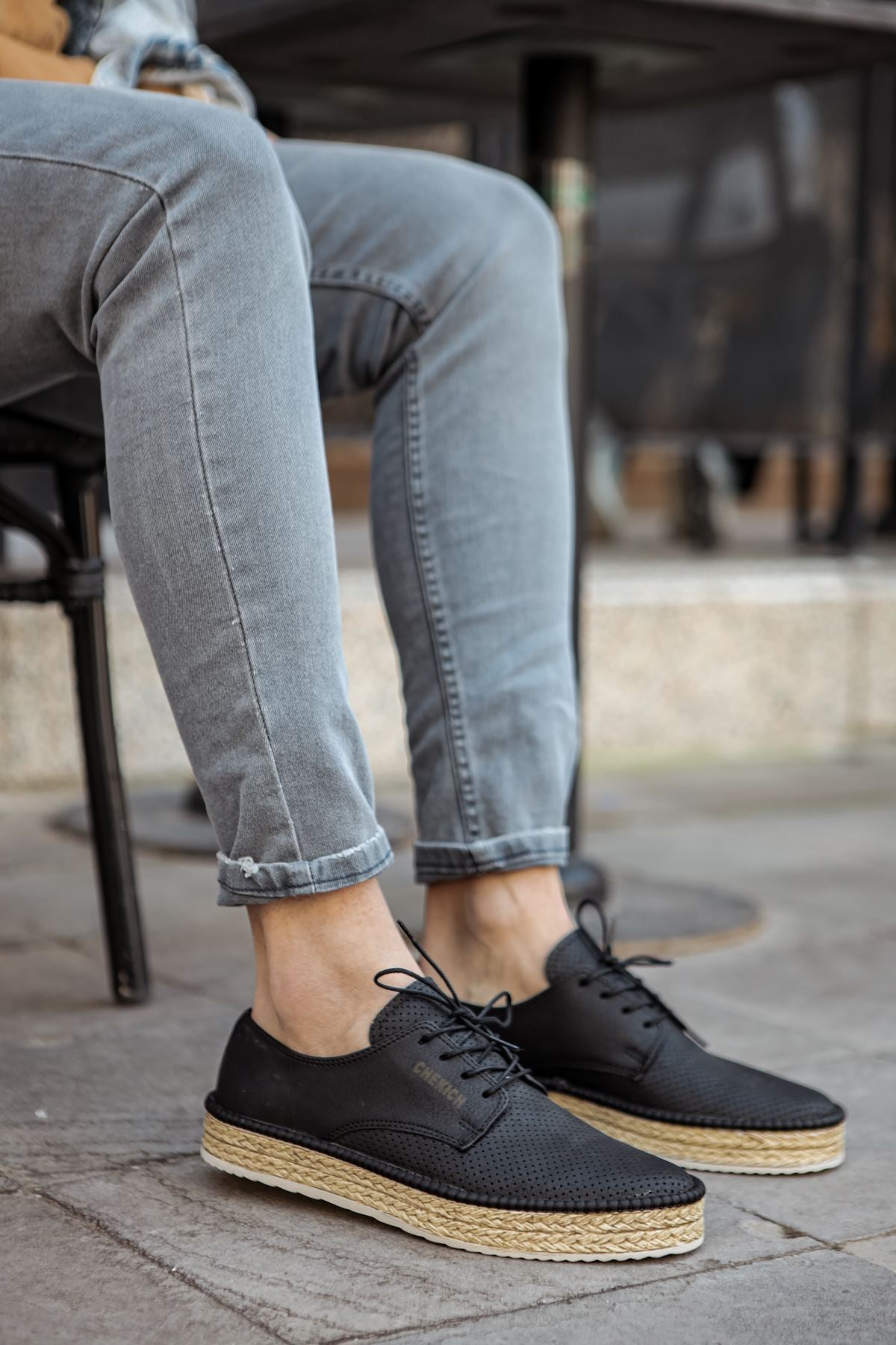 CH117 - CBT Stamina Nuova Men Sneaker Black