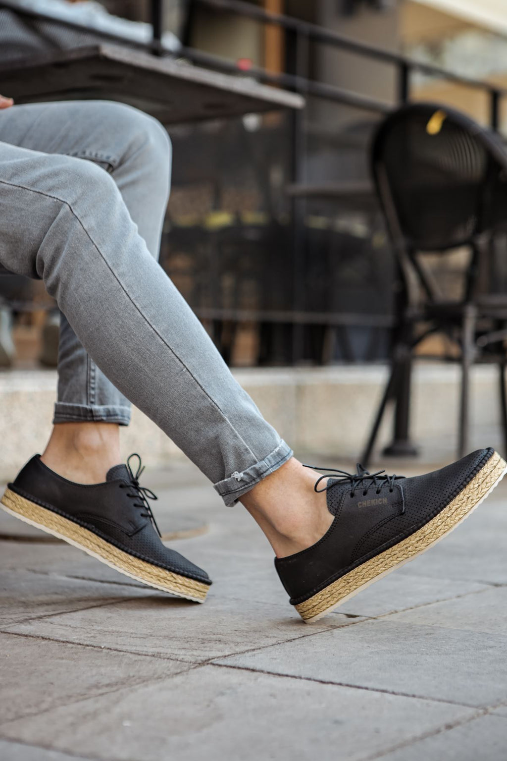 CH117 - CBT Stamina Nuova Men Sneaker Black
