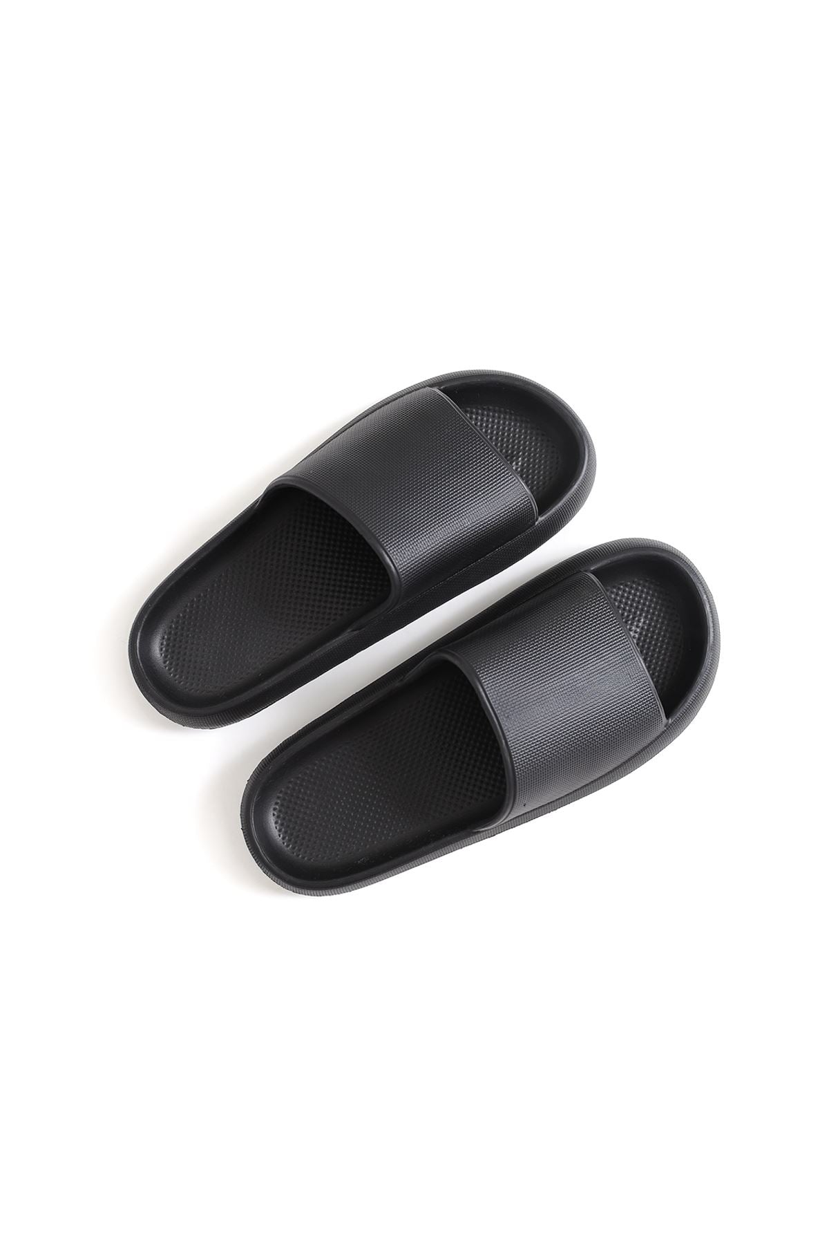 TRL001 Polyurethane Men's Slippers Black