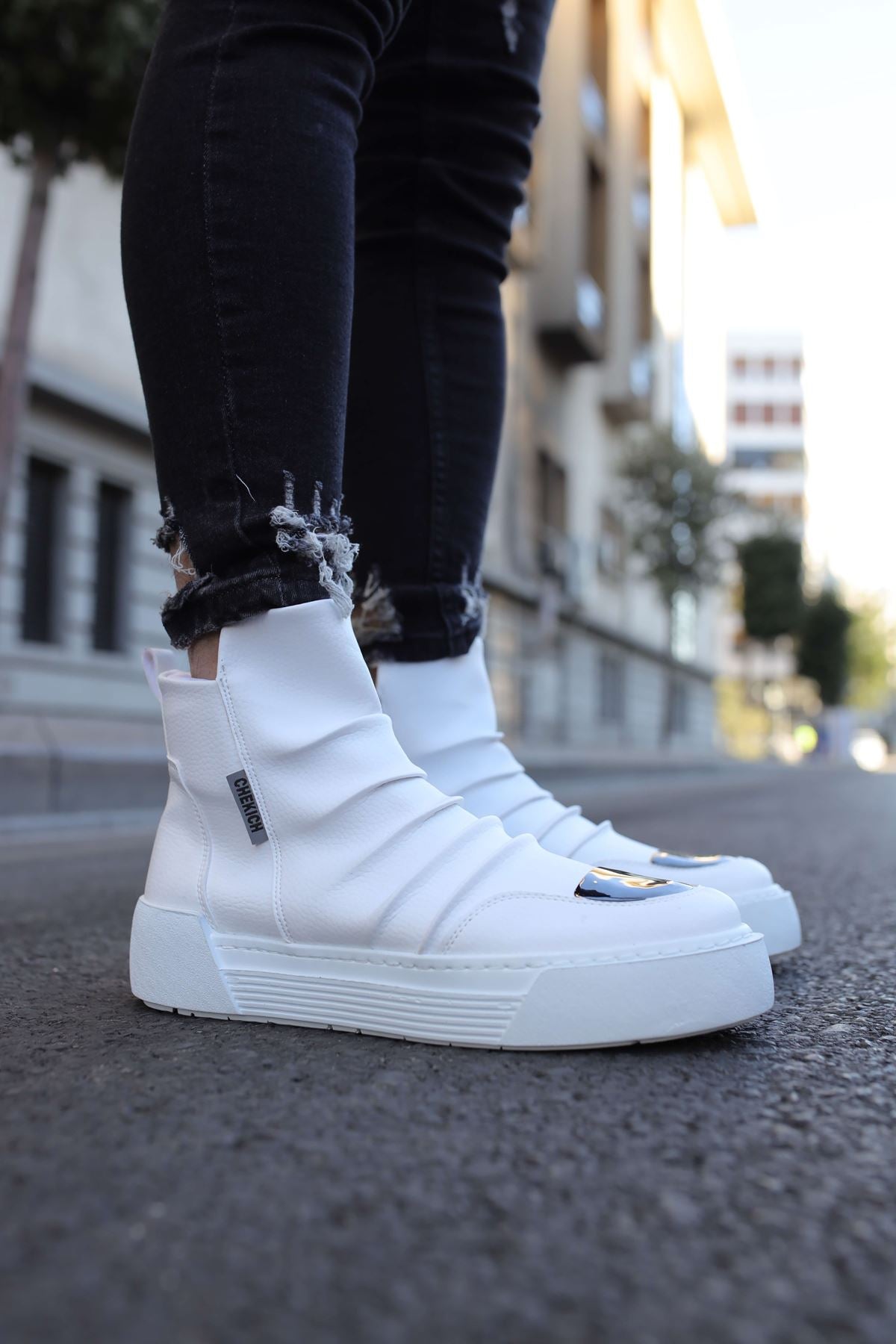 CH113 CRT Swat Men's Boots White