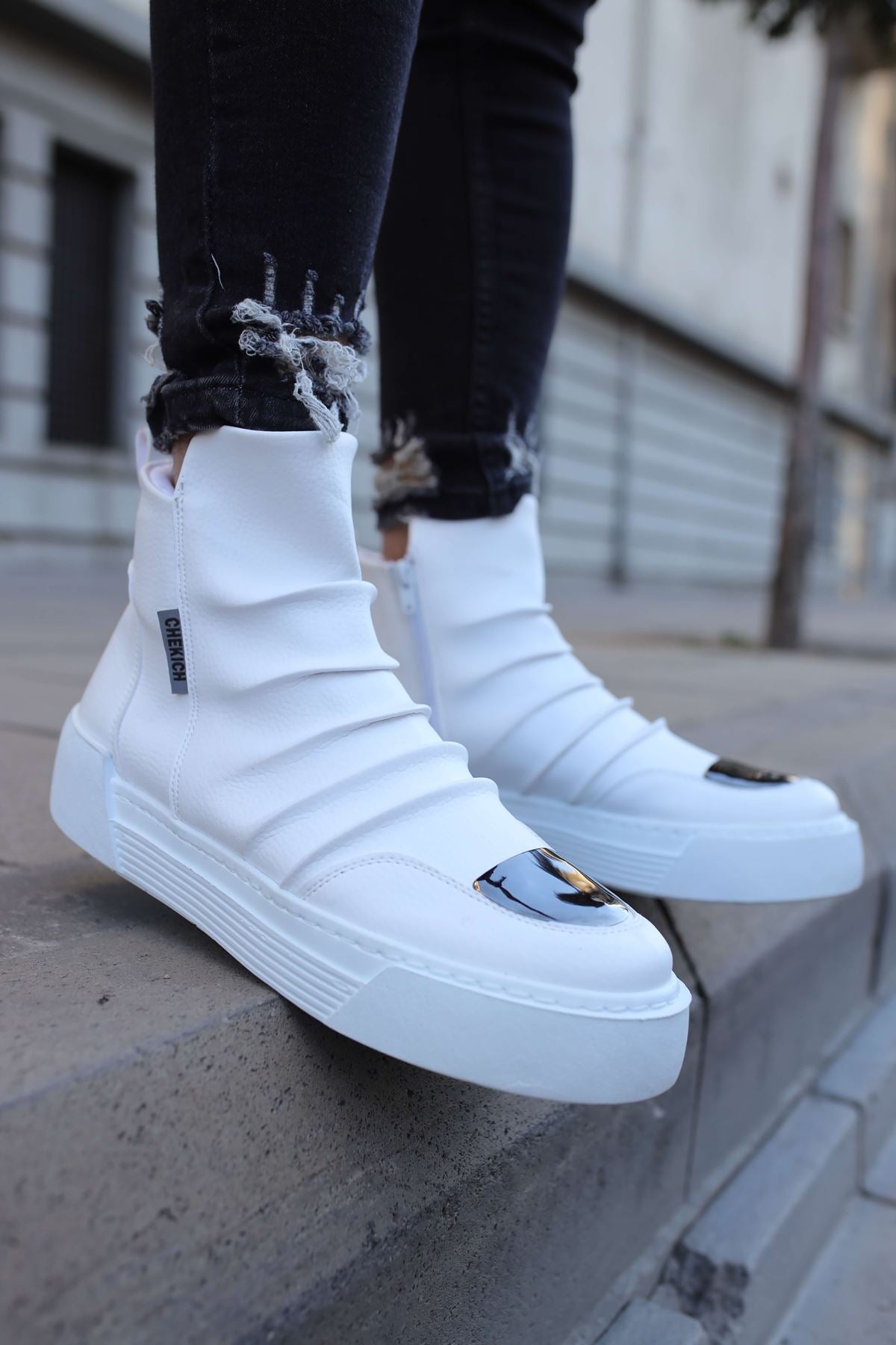 CH113 CRT Swat Men's Boots White