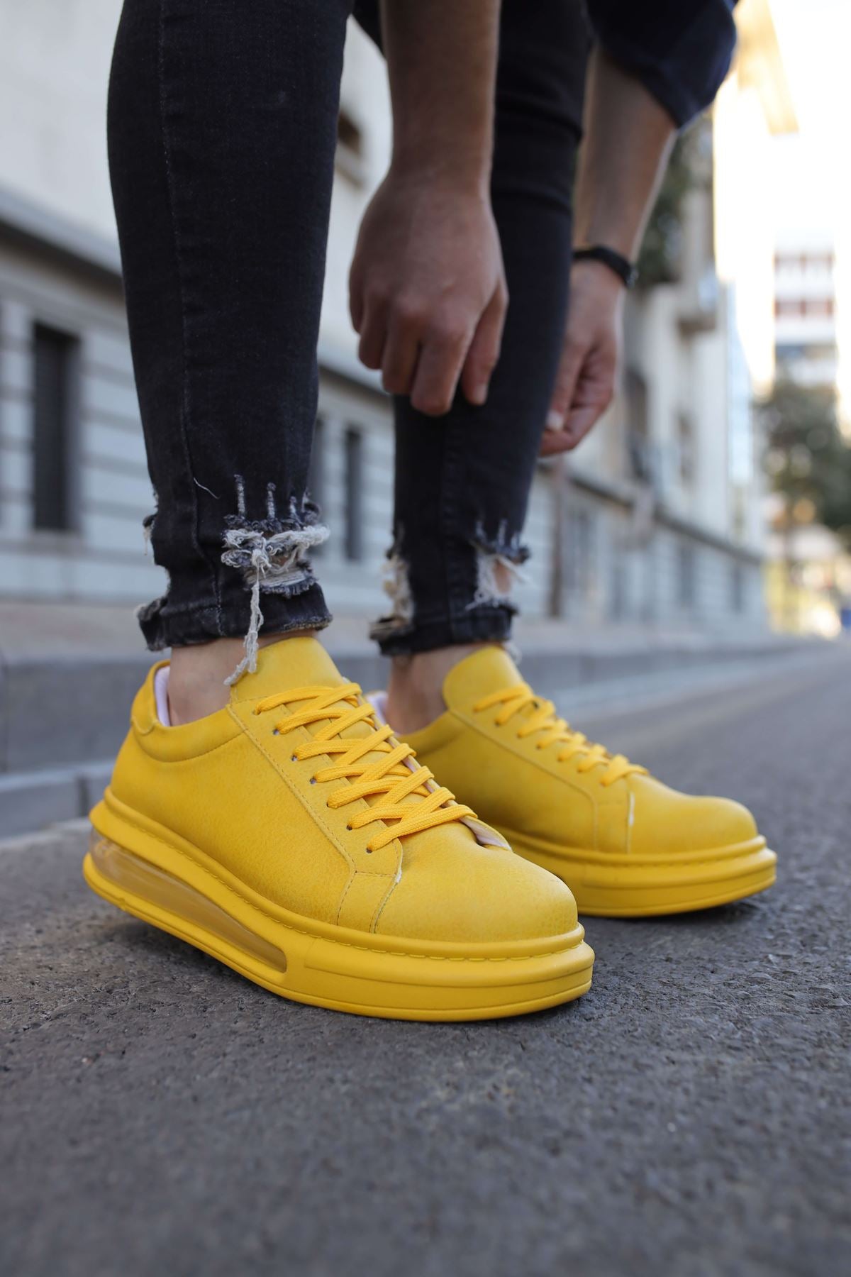 CH271 CRT Ariaso Men Sneaker Yellow
